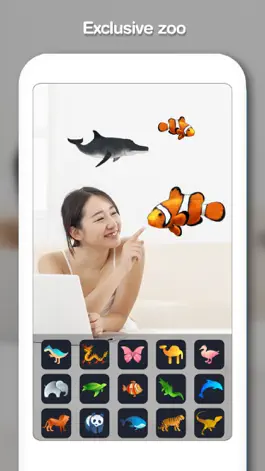 Game screenshot CamAR Animals - AR Stickers apk