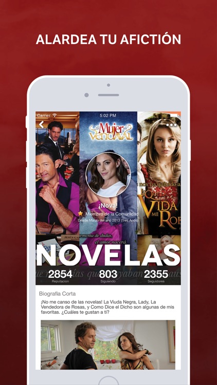 Amino para: Novelas