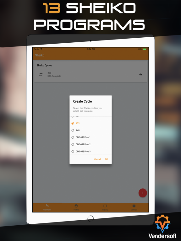 Screenshot #5 pour Sheiko Log - Weight Lifting Tracker