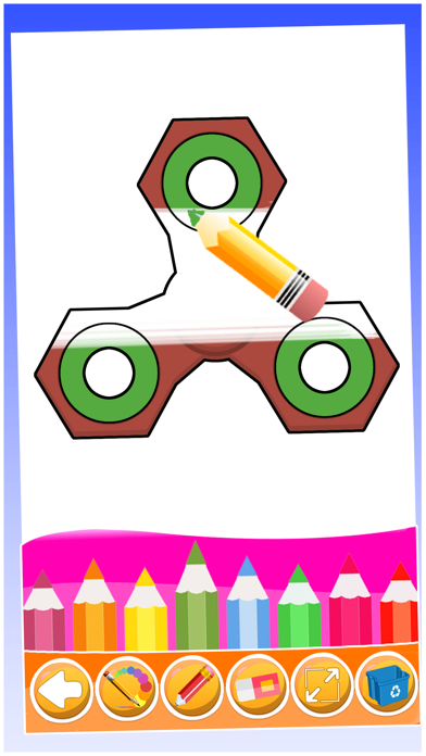 Fidget Coloring Book Games screenshot 3