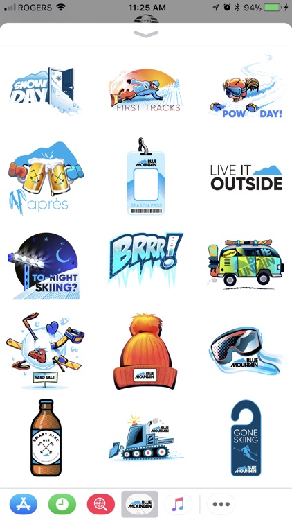 Blue Mountain - Sticker Pack