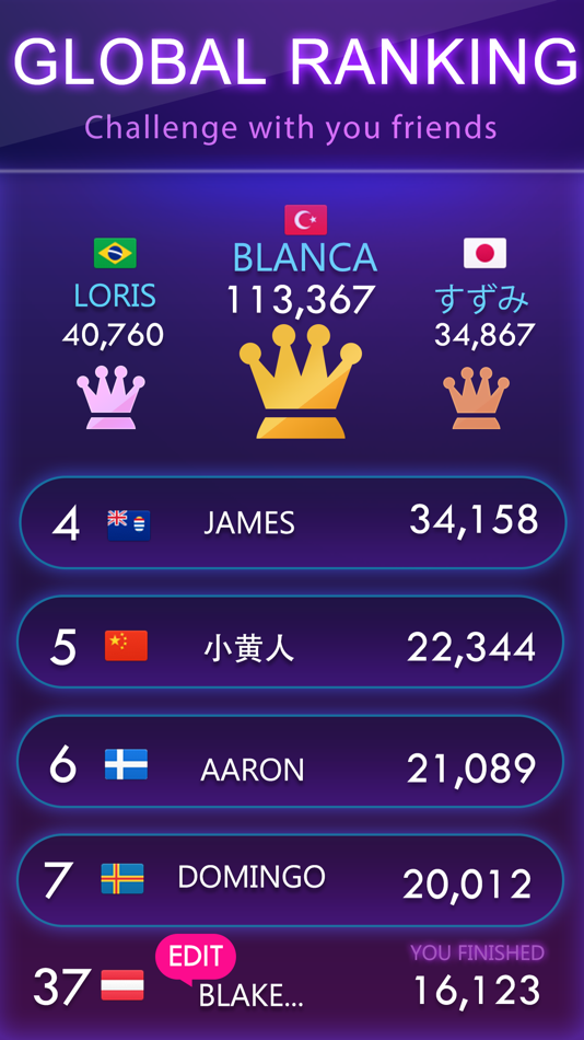 #4. Block Puzzle -Glow Puzzle Game (iOS) 由: Mindgo limited