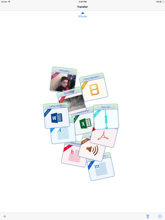 Screenshot #4 pour Transfer - File sharing