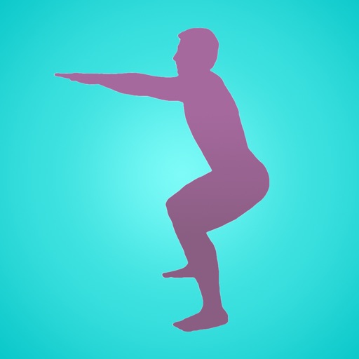 Level+Up Bodyweight Workout, Exercise and Fitness Icon