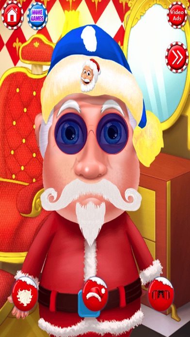 Santa's Beard Makeover Games screenshot 2