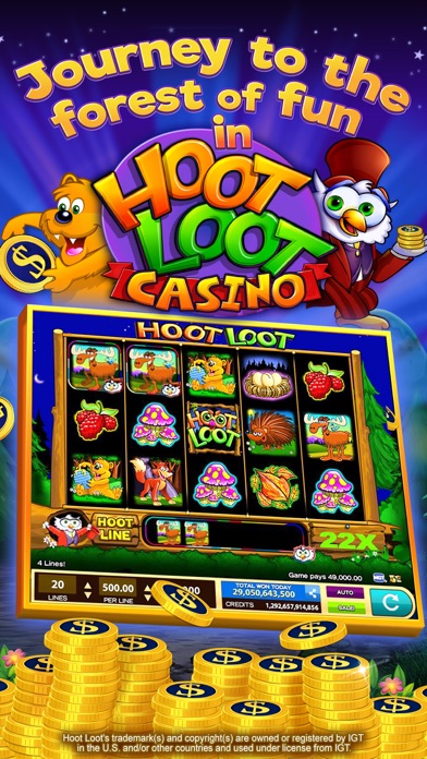 Screenshot #1 pour Hoot Loot Casino