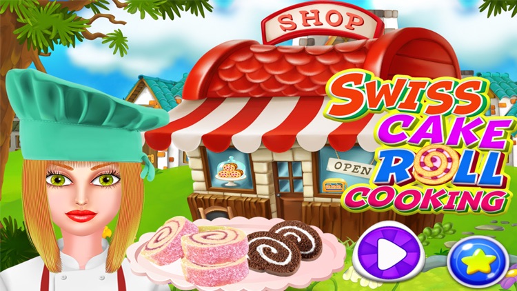 Swiss Cake Roll Cooking