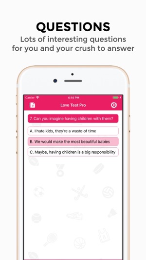 Love Test Pro - Romantic Quiz(圖4)-速報App