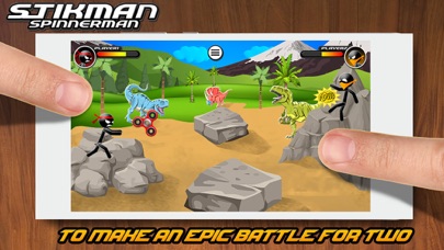 Stickman Spinnerman screenshot 2