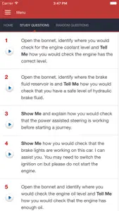 Show Me Tell Me Driving Guide screenshot #2 for iPhone