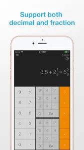 iFraction Calculator screenshot #5 for iPhone