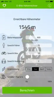 e-bike höhenrechner iphone resimleri 4