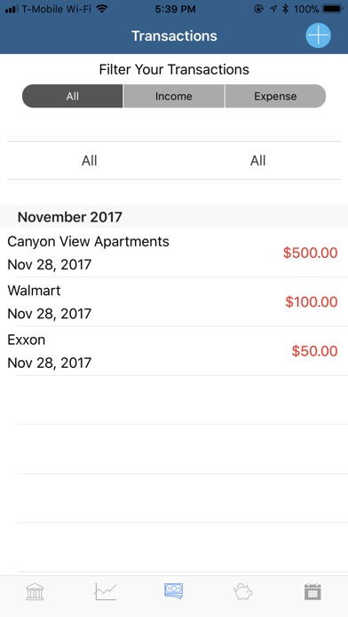 PocketBook Budgeting screenshot 2