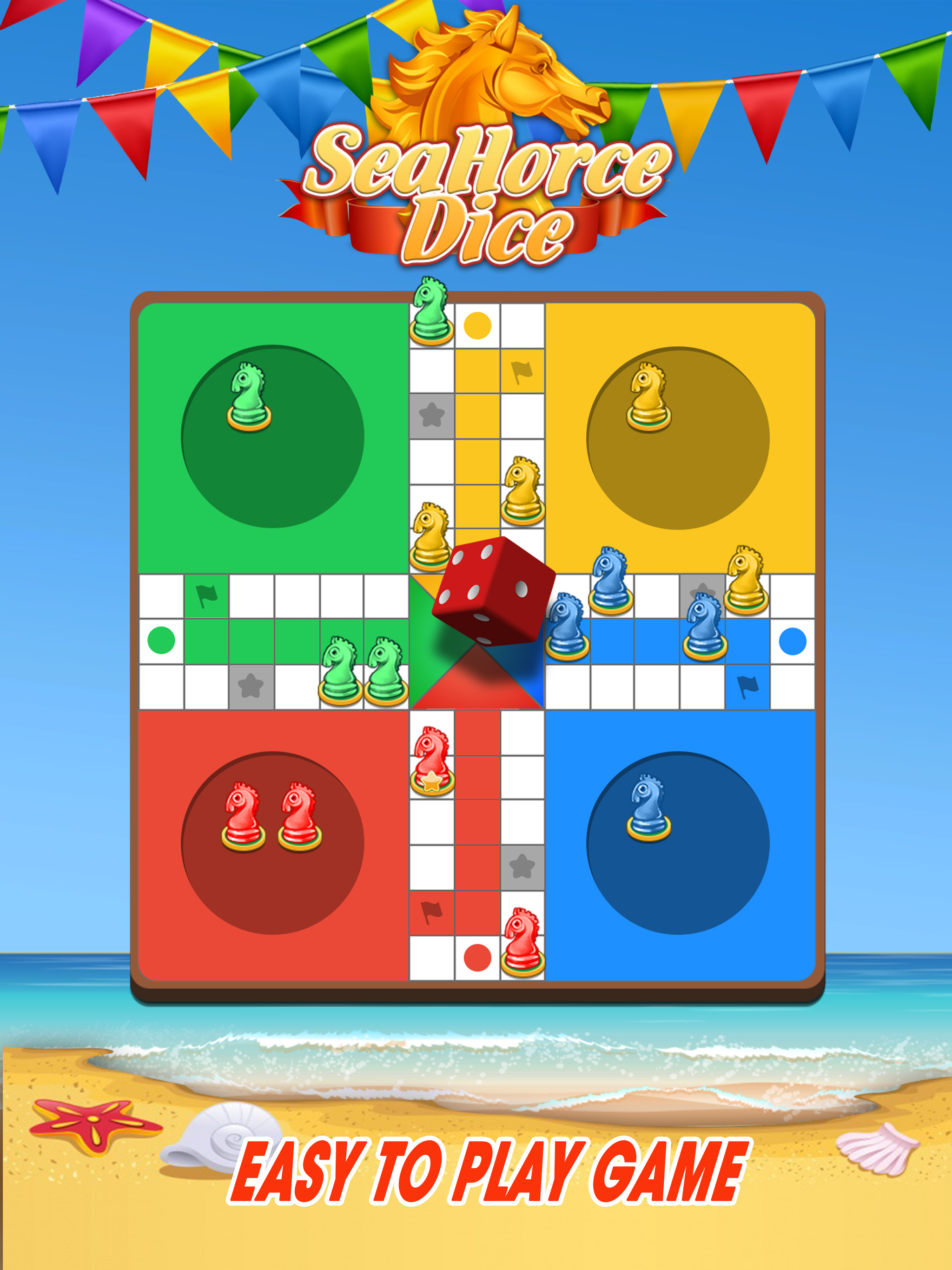 Ludo Classic - SeaHorse Dice