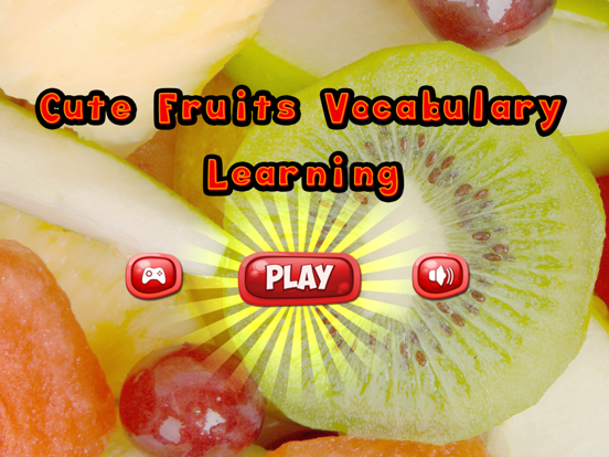 Screenshot #4 pour Fruits mignons VocabularyLearn