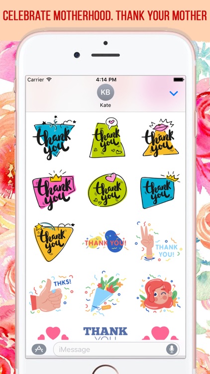 Mother's Day Stickers Pack screenshot-3