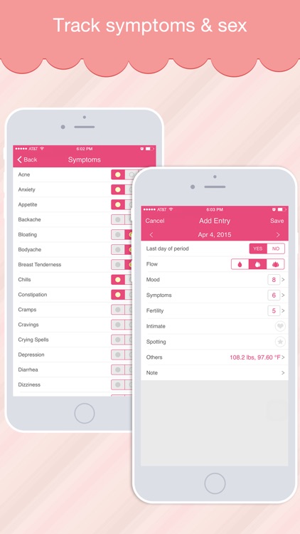 Period Log - Menstrual and Ovulation Calendar