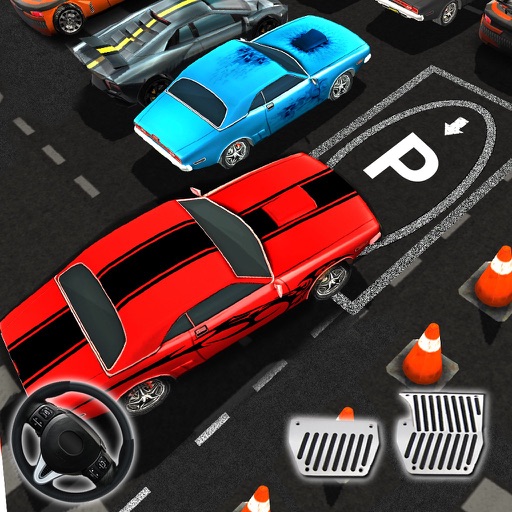 Br Parking - Busy road Parking icon