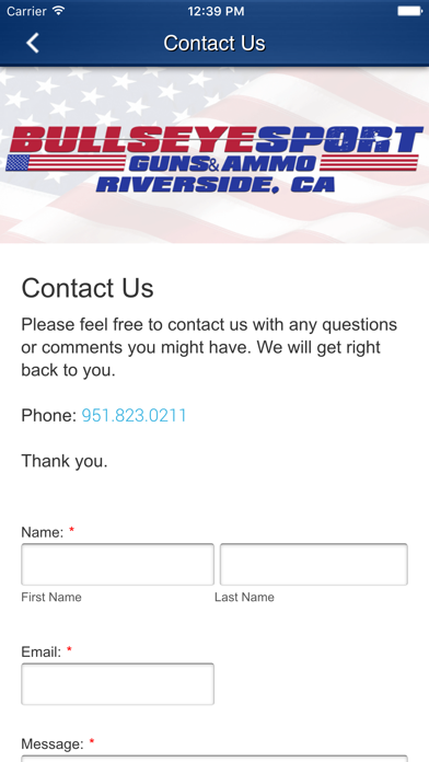 Screenshot #2 pour Bullseye Sport Guns & Ammo