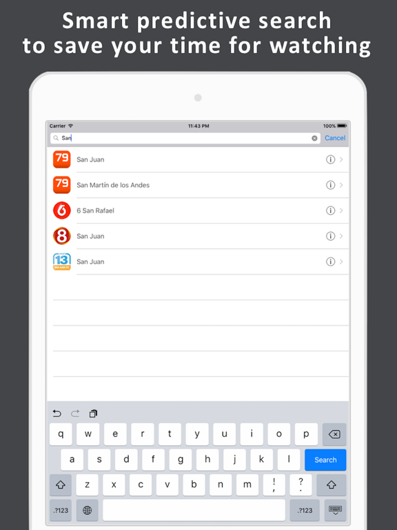 Screenshot #6 pour TV de Argentina - TV en vivo