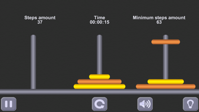 How to cancel & delete The Tower of Hanoi Math puzzle from iphone & ipad 4