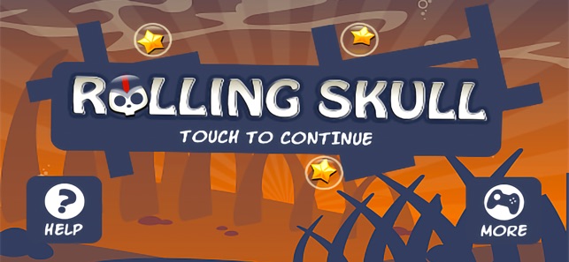 Rolling Skull - Addictive Game