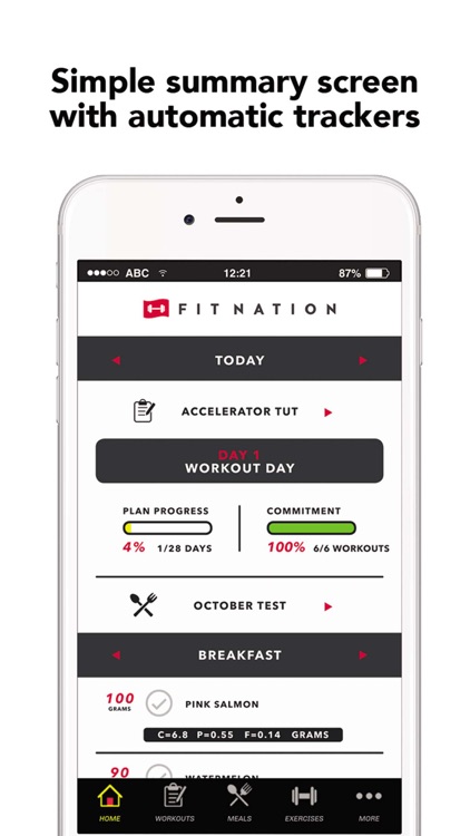 FitNation: Workout & Meal Plan screenshot-4