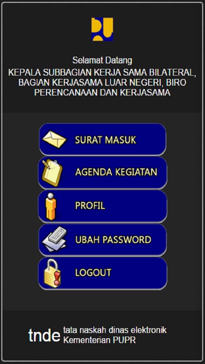 TNDE Kementrian PUPR