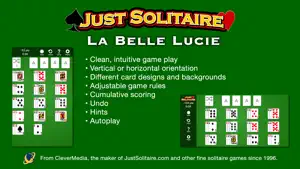 Just Solitaire: La Belle Lucie screenshot #1 for iPhone