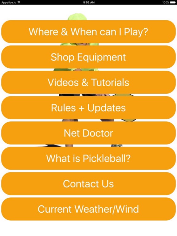 Screenshot #4 pour Pickleball Locator
