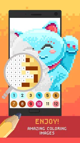 Game screenshot Pixel Color By Number mod apk