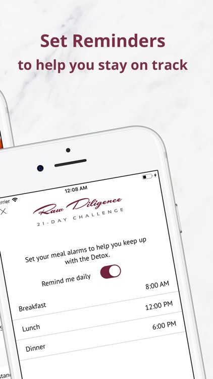 Raw Diligence 21-Day Challenge