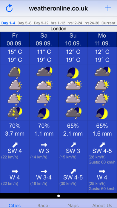 WeatherOnlineのおすすめ画像1