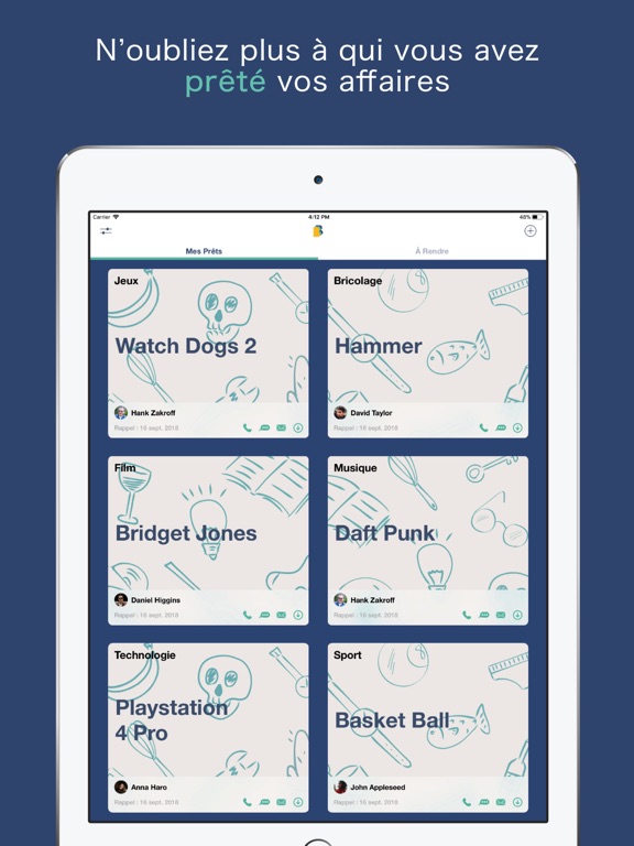 Screenshot #4 pour Borrow : Prêts & Emprunts