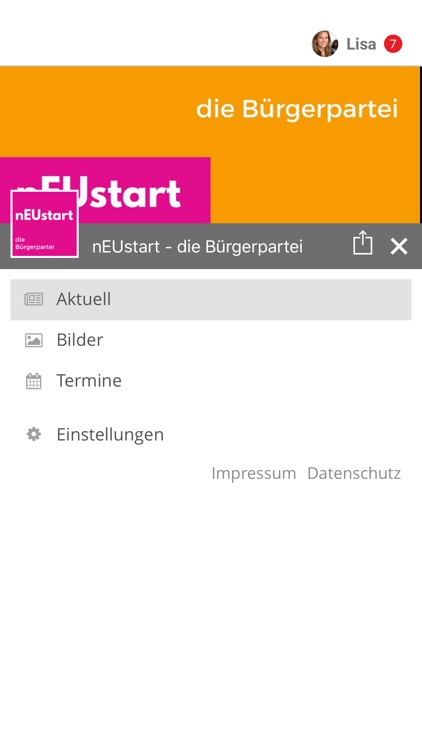 nEUstart - die Bürgerpartei