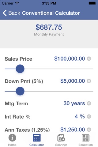 JAYCO Mortgage Calculator screenshot 3