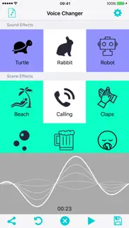 voice changer calls record-er iphone screenshot 1