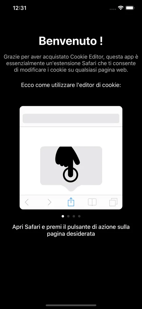 Editor di cookie