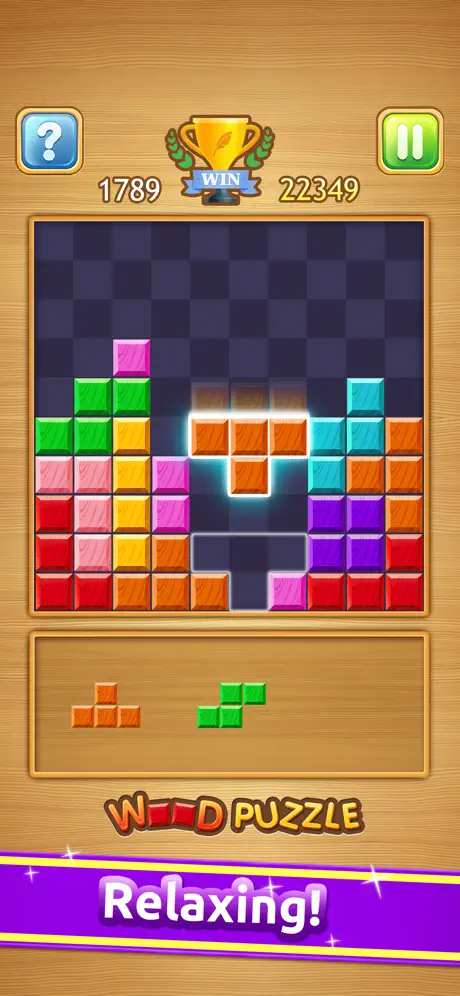 Wood Puzzle - Fun Blitz Game