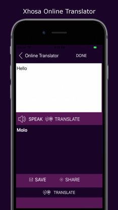 English to Xhosa Translator screenshot 4