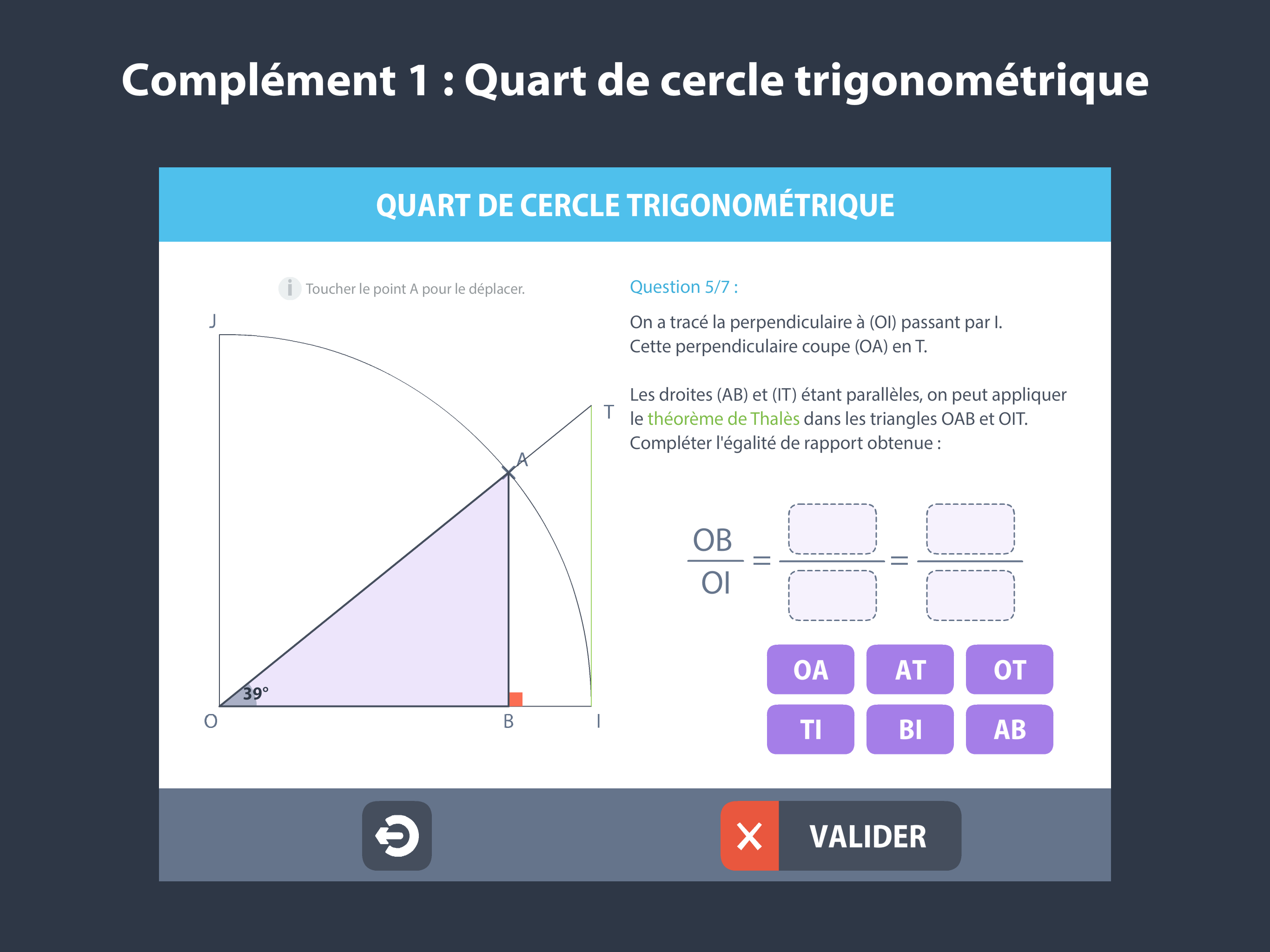 Trigonométrie screenshot 5