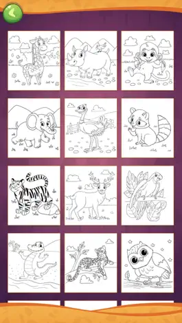 Game screenshot Animals Coloring Book for Creative Kids mod apk