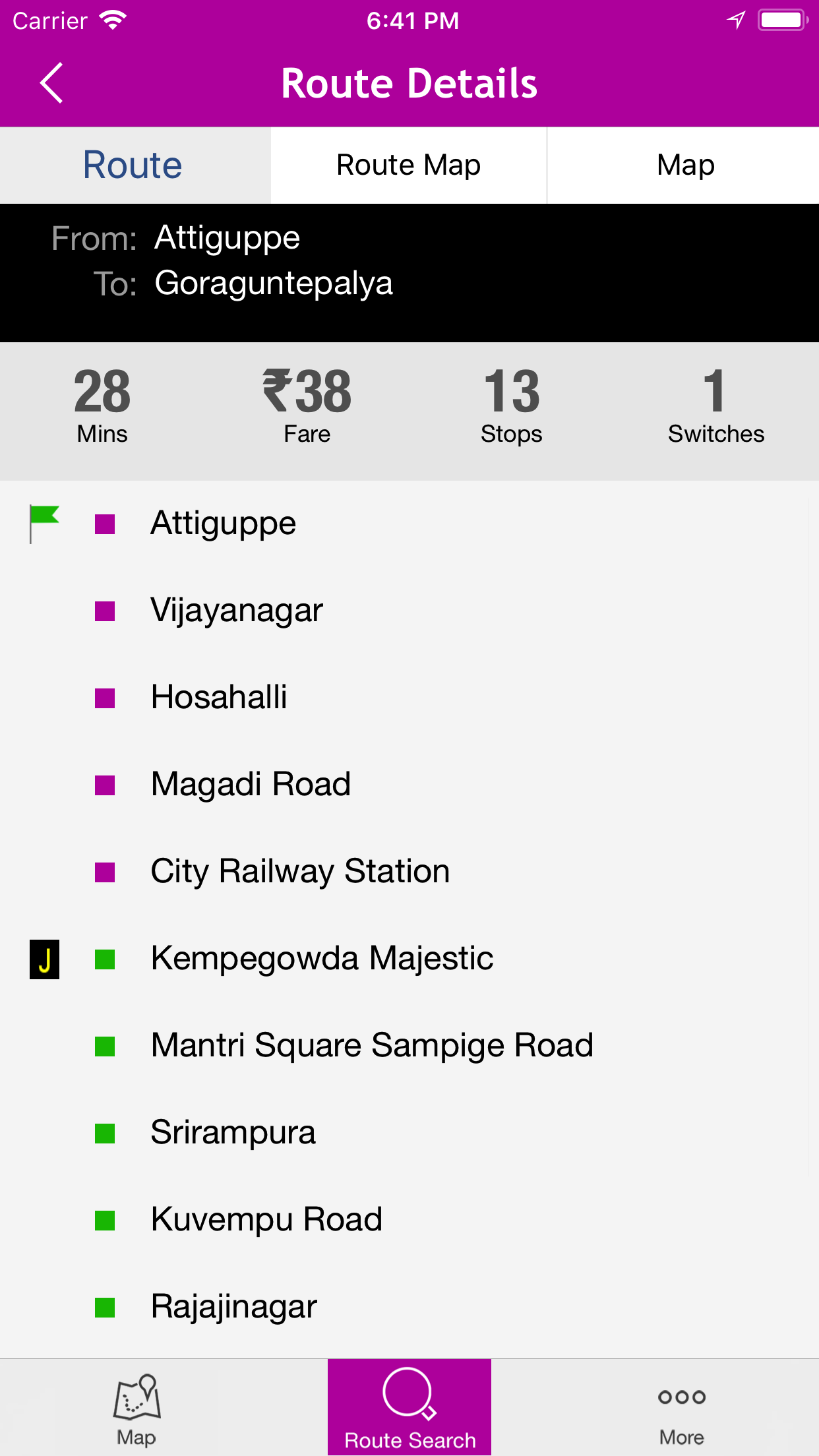 Bangalore Metro screenshot 4