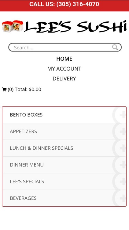 Lee Sushi Miami screenshot-3