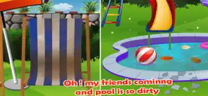 Sweet Baby Girl Pool Party screenshot #2 for iPhone