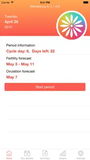 How to cancel & delete womanlog s calendar 4