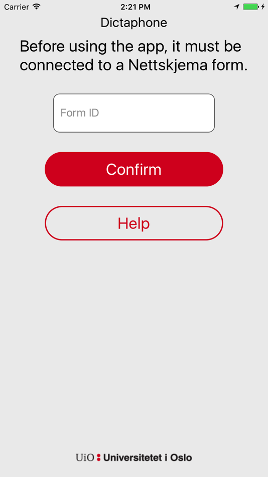#1. Nettskjema-diktafon (iOS) 由: Universitetet i Oslo