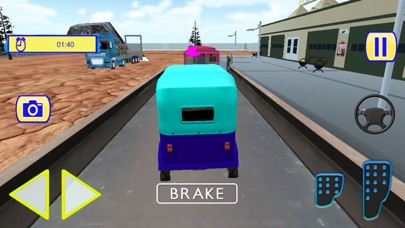 Rickshaw Cargo Train Driving screenshot 4