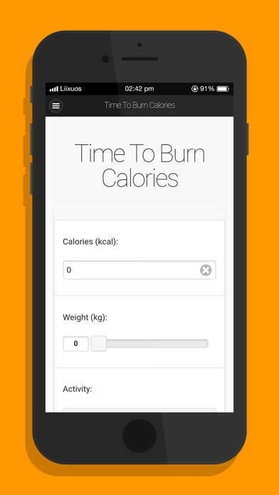 Time To Burn Calories screenshot 2