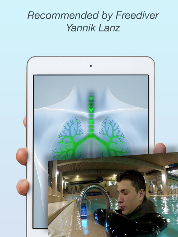 Apnea Trainer iPad screenshot 3 - Sports app